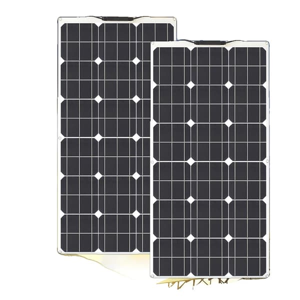 Solpanel, Hög Effektivitet, Portabelt Kraftpaket, 2 st 100w