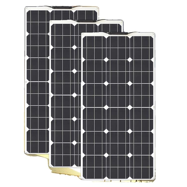 Solpanel, Hög Effektivitet, Portabelt Kraftpaket, 3 st 100w