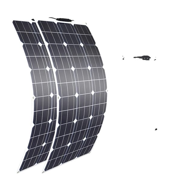 Flexibelt solpanel kit, halvflexibel design, hög effektivitet 150W/100W,200W KIT