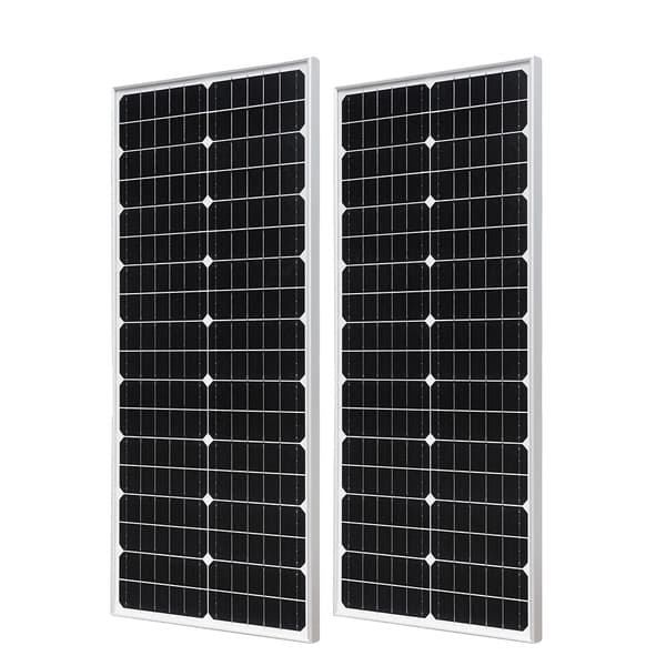 Stift solpanel 50W, Høj Effektivitet, Hærdet Glasoverflade,100W