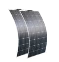 Pikkukuva 1 / 2: Aurinkopaneelijärjestelmä, 100W/200W Teho, Joustava Suunnittelu,200W aurinkopaneeli
