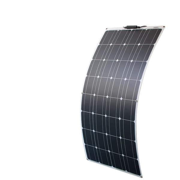 Solpanel System, 100W/200W Effektudgang, Fleksibelt Design,100W solpanel