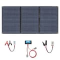 Miniatyrbillede 1 af 2: Foldbart Solpanel, Høj Effektivitet Monokrystallinsk, Vandtæt Design,150W
