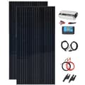 Miniatyrbild 2 av 2: WUZECK Solpanel Kit, 100W till 400W Alternativ, Hög Effektivitet, Lätt Design,12V till 220V 200W