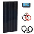 Miniatyrbild 2 av 2: WUZECK Solpanel Kit, 100W till 400W Alternativ, Hög Effektivitet, Lätt Design,12V 100W solkit