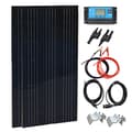 Miniatyrbild 2 av 2: WUZECK Solpanel Kit, 100W till 400W Alternativ, Hög Effektivitet, Lätt Design,200W solkit