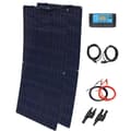 Miniatyrbild 1 av 2: Flexibelt solpanelspaket, 24% effektivitet, vattentät och hållbar,200W Solarkit