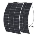 Miniatyrbillede 2 af 2: Fleksibelt solpanel kit, 100W/200W, Høj effektivitet monokrystallinske celler,200W Solpanel