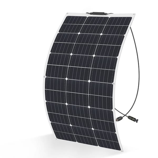 Flexibelt solpanel kit, 100W/200W, högeffektiva monokristallina celler.,100 watt