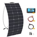 Miniatyrbild 2 av 2: Flexibelt solpanel kit, 100W/200W, högeffektiva monokristallina celler.,12V 100W