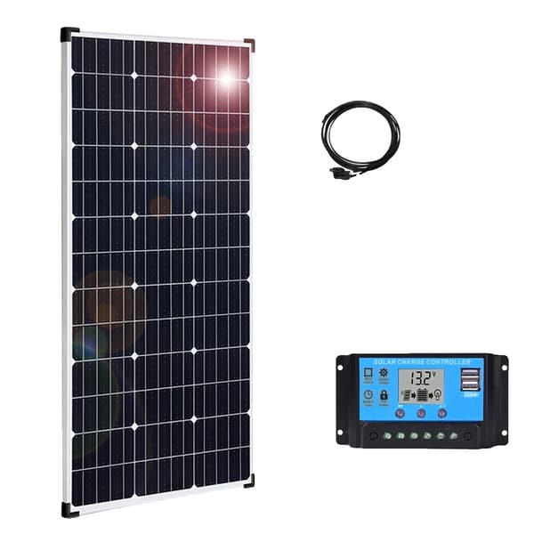 320W/160W Monokrystallinsk Solpanel, Høj Effektivitet 21%, Holdbar Aluminiumsramme,160w sæt