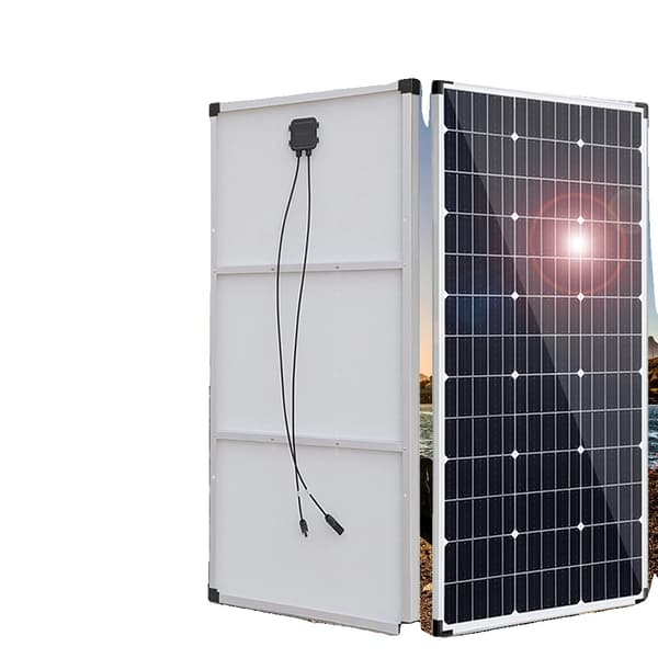 320W/160W Monokristallin solpanel, hög effektivitet 21%, hållbar aluminiumram,320w 2st 160w