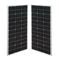 Miniatyrbillede 1 af 2: 100W Solcellepanel, Høj Effektivitet Monokrystallinsk, Fleksibel Batterikompatibilitet 1050x530x25mm,2 stk. Solpaneler