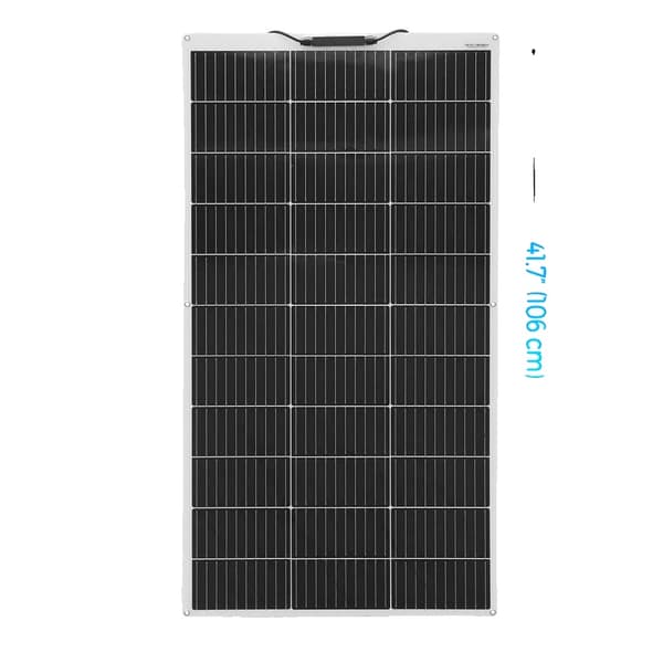Flexibelt solpanel, 120W Hög Effektivitet, Lättviktig Monokristallin Design,18V 120W18V 120W