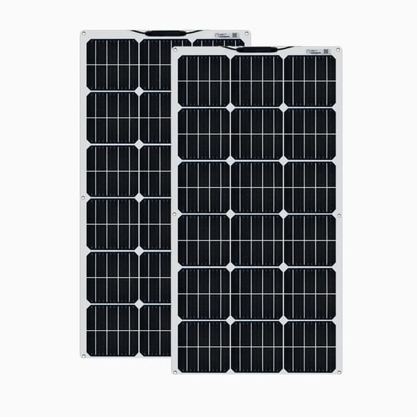 Flexibelt solpanelspaket, 200W effektutgång, hög effektivitet, perfekt för husbilar och off-grid användning,200 watt