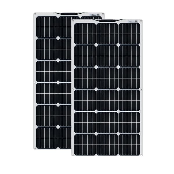 Flexibelt solpanelspaket, 200W effektutgång, hög effektivitet, perfekt för husbilar och off-grid användning,200 watt