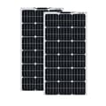 Miniatyrbild 1 av 2: Flexibelt solpanelspaket, 200W effektutgång, hög effektivitet, perfekt för husbilar och off-grid användning,200 watt