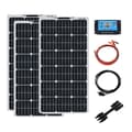Miniatyrbild 2 av 2: Flexibelt solpanelspaket, 200W effektutgång, hög effektivitet, perfekt för husbilar och off-grid användning,300W Kit