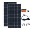 Pikkukuva 2 / 2: Aurinkopaneelijärjestelmä, korkean tehokkuuden monokiteinen, plug and play -asennus,400w plug and play