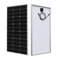 Miniatyrbild 1 av 2: 150W Monokristallin solpanel, hög effektivitet, hållbar konstruktion,Solpanel i glas