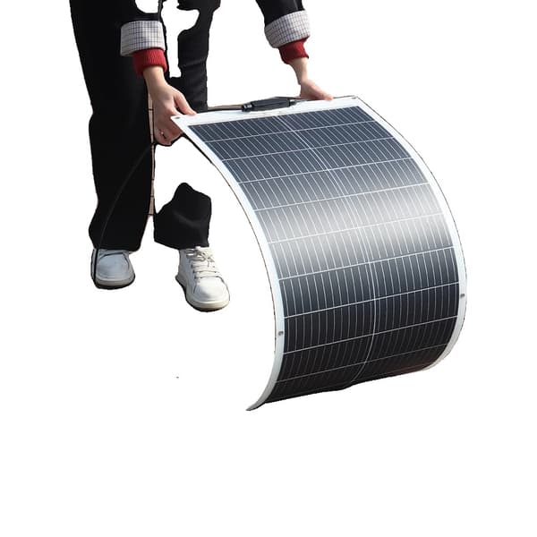 Flexibel solpanel, 100 W effekt, monokristallint material,120w 1140x460mm
