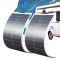 Miniatyrbillede 1 af 2: Fleksibel Solpanel, 100w Effekt, Monokrystallinsk Materiale,240w 2stk 120w