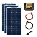 Miniatyrbillede 2 af 2: Solcelle Kit, 200W Fleksible Paneler, 12V Batteri Kompatibilitet, 300W Kit