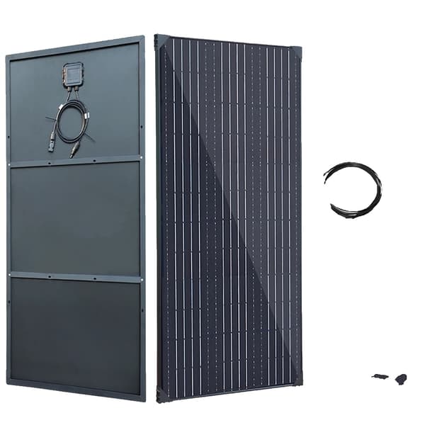 Solpanel, 150W Output, Letvægtsdesign, Høj Effektivitet,300w 12v 24v sæt