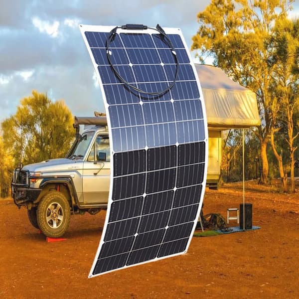 240W Fleksibelt Solpanel Kit, Høj Effektivitet 21%, Nem Installation,120w fleksibel