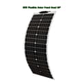 Miniatyrbild 2 av 2: XINPUGUANG 12V Flexibelt Solpanel, 100W / 50W Alternativ, Hög Effektivitet 24%, Lättviktsdesign,50W Solpanel