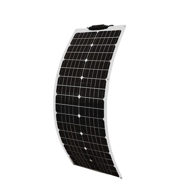 XINPUGUANG 12V Flexibelt Solpanel, 100W / 50W Alternativ, Hög Effektivitet 24%, Lättviktsdesign,50W Solpanel