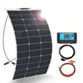 Miniatyrbillede 2 af 2: XINPUGUANG 12V Fleksibelt Solpanel, 100W / 50W Muligheder, Høj Effektivitet 24%, Letvægtsdesign,12V 100W Solarkit
