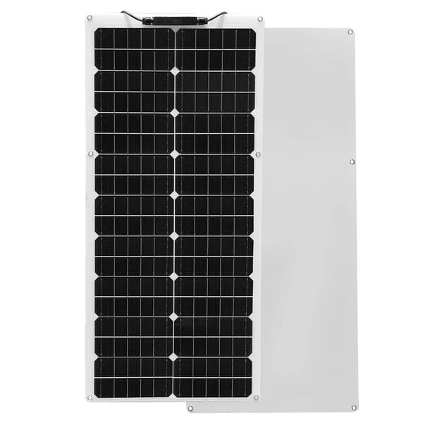 Fleksibel Solpanel, 50W Strømproduktion, 21,6V Maksimal Spænding,19,8 Volt 50 Watt