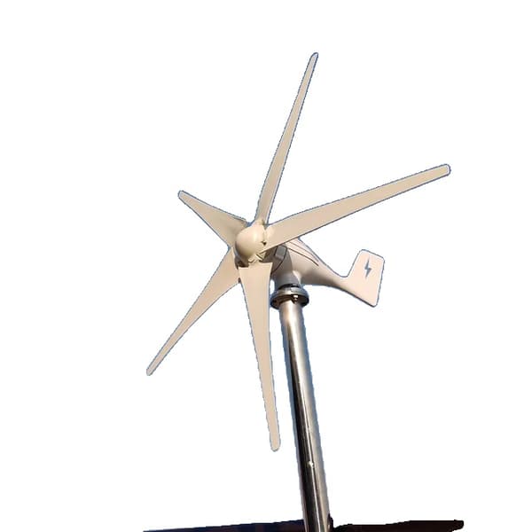 Vindkraftverk, Snabb Leverans, Solcells Laddningskontroll, 48V, Gratis MPPT-kontroller, 3000W 5 Blad
