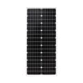 Miniatyrbild 1 av 2: Solpanel, 50W Effektgenerering, Stel Glasdesign, 50W Solpanel