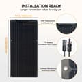 Pikkukuva 2 / 2: Aurinkopaneelisarja, 50W / 100W tehotulos, monokristallinen piidioksidi, vedenpitävä muotoilu,50W 19.8V50W 19,8V