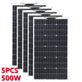 Miniatyrbillede 2 af 2: Solpanel, Fleksibelt Design, Høj Effektivitet,500W