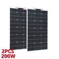 Miniatyrbild 2 av 2: Solpanel, Flexibel Design, Hög Effektivitet,200W