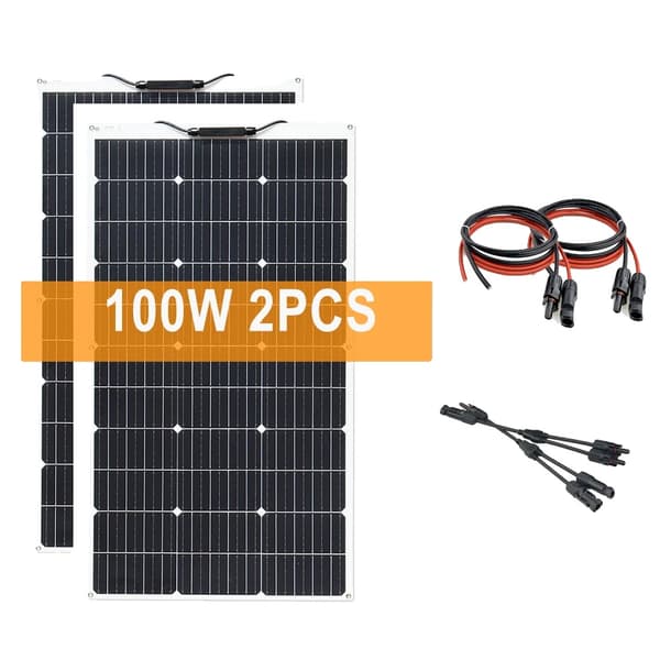 Solsystemskit, 2000W Effektutgång, Snabb Leverans, 2 st med kontroll