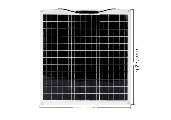 50W Solpanel, Hög effektivitet Monokristallin, Kompakt och lätt design,50W Solpanel