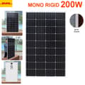 Miniatyrbillede 2 af 2: Solpanel, Høj Effektivitet, Hærdet Glas, Vandtæt Design,200w stiv DHL