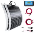 Pikkukuva 1 / 2: 200W Aurinkopaneelisarja, Joustava Muotoilu, Monokiteinen Teknologia,200W Set, 18V