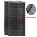 Miniatyrbild 2 av 2: Solpanel, Flexibel Design, Vattentät, 2 st solpaneler