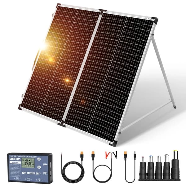 Sammenklappeligt Solpanel, Høj Effektivitet, Bærbart Design,160W