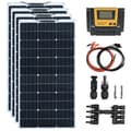 Miniatyrbild 1 av 2: Flexibelt solpanel, Vattentät, Monocell, 12V 400W