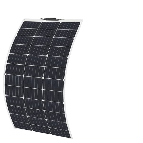 Flexibelt solpanel, Vattentät, Monocell, 19,8V 100W