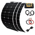 Miniatyrbild 2 av 2: Flexibelt solpanel kit, hög effektivitet 21,8%, flera strömalternativ (100W/200W/300W),300W Solpanelpaket