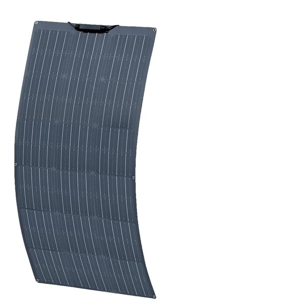 Flexibelt solpanel, Vattentät, Monocell, 100W 19,8V