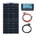 Miniatyrbild 2 av 2: Flexibelt solpanel, Vattentät, Monocell, 12V 100W set
