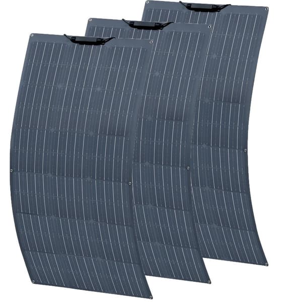 Solcellepanel-sæt, fleksibelt design, monokrystallinske celler, 300WSolarPanel